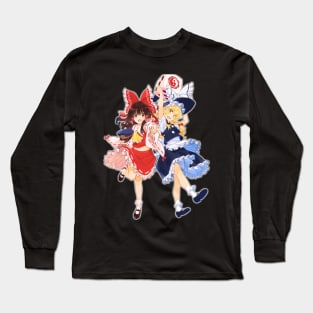 Marsia and Reimu BFF Long Sleeve T-Shirt